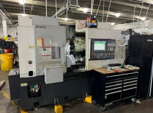 Okuma Genos L300-MYW-e CNC Turning Center – Year 2017