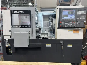 Okuma Genos L3000-e CNC Turning Center – Year 2017