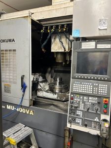 Okuma MU-400VA CNC 5-Axis Vertical Machining Center – Year 2009