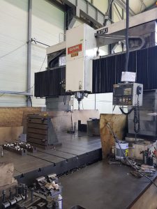 SHIN NIPPON KOKI SNK RB-5VSM CNC Double Column Bridge Type Vertical Machining Center – Year 1998