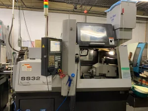 Tsugami SS32 CNC Swiss Lathe with Barfeeder – Year 2012