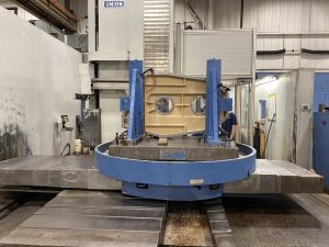 Union TC 130 CNC Table Type Horizontal Boring Mill – Year 2002