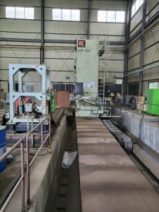 Kuraki KBF-15H CNC Floor Type Horizontal Boring Machine 11 Meters – Year 1997