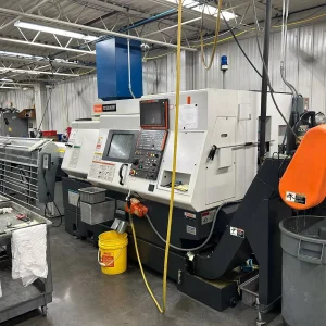 Mazak QTN-200MSY-II CNC Turning Center with Bar Feeder - Year 2007