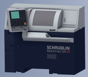 SCHAUBLIN 302 Mi R-TM W25 CNC High Precision Lathe