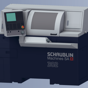 SCHAUBLIN 302 Mi R-TM W25 CNC High Precision Lathe