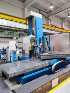 TOS Varnsdorf WHN 13.4 CNC Table Type Boring Machine – Year 1988