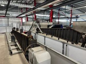 ABB IRB 4600 Robot Welding System with Preston Eastin Welding Positioner Fixture – Year 2021