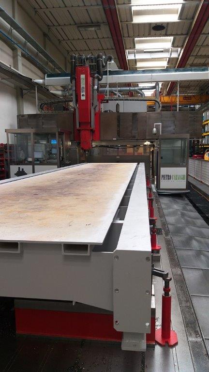 CARNAGHI PIETRO UNIMILL 37 CA CNC Gantry Plano Milling Machine 24 Meters - Year 1995
