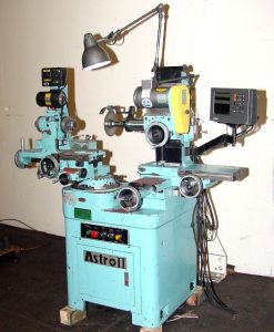 DENVER ASTRO II MONOSET Tool & Cutter Grinder HEIDENHAIN 2-AXIS DIGITAL READOUT – Year 1997