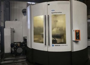 GF Machining Solution Mikron HPM 1850 U CNC 5-Axis Vertical Machining Center – Year 2007