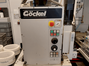 GÖCKEL G50 elTrob CNC Knife Grinding Machine – Year 2005