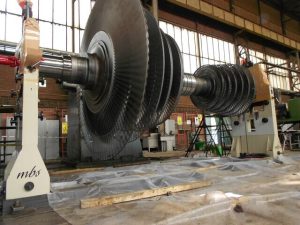 MBS BALANCE Horizontal Balancing Machine H-IHB-50 Powerful and Precise Balancing Solution for 50-Ton Rotors,Turbine, Fan, Shaft, Drum – Year 2012