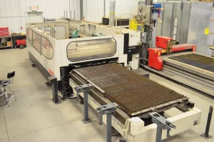 Mazak Hyper Gear 510 CNC Laser Cutting Machine 4kW – Year 2006