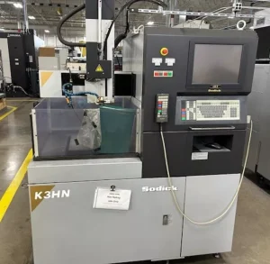 Sodick K3HN Small Hole Drilling Machine Hole Popper – Year 2014