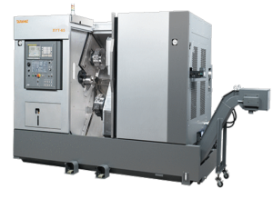 Takamaz XYT 65 CNC Turning Center 2 Spindle 2 Turret – Year 2023