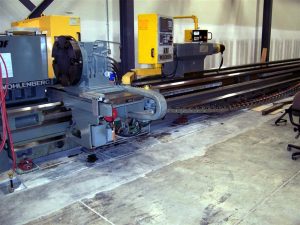 VDF Wohlenberg Hannover U1070S CNC Roll Lathe 8 Meters – Rebuilt 2000