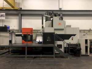 Vision Wide NF-3226 CNC Double Column Bridge Type Vertical Machining Center – Year 2014
