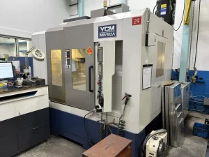 YCM NSV 102A CNC 4th Axis Vertical Machining Center – Year 2007