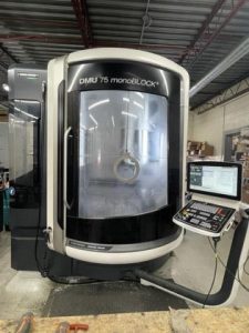 DMG Mori DMU 75 monoBLOCK CNC 5-axis Vertical Machining Center – Year 2020