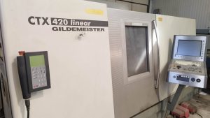 GILDEMEISTER CTX 420 Linear CNC Lathe – Year 2003