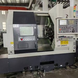 GOODWAY GS-280MY C + Y Axis CNC Turning Center - Year 2012