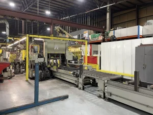 HEM F130HA-DC Double Column Programmable Auto Horizontal Band Saw – Year 1995