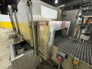 RANSOHOFF QS-9000 Rotary Parts Washer 3-Stage Wash – Rinse- Blow Off – Year 2003