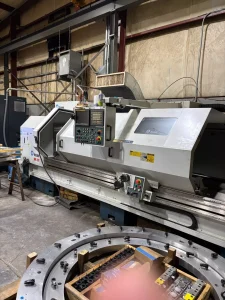 Romi M27 CNC Big Bore Spindle Lathe – Year 2010