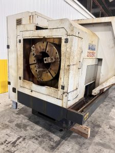 Willis 32120ENC CNC BIG BORE Flat Bed Lathe 3 Meters – Year 2012