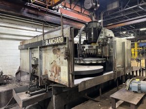Blanchard 76HD-120 Vertical Rotary Surface Grinder Chuck Size 120 Inch – Year 1998