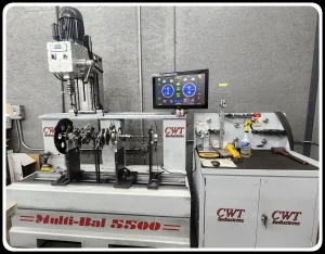 CWT INDUSTRIES MULTI-BAL 5500 CRANKSHAFT Balancing Machine
