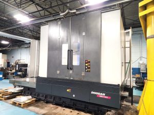 Doosan DBC-110 CNC Table Type Horizontal Boring Mill 2 Meters – Year 2015