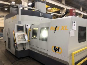 FPT Raid XL CNC Double Column Bridge Type 3-Axis Vertical Machining Center – Year 2016