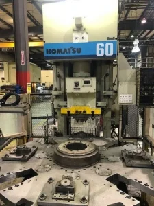 Komatsu OBS 60-3 Gap Frame Power Press 60 Ton With Rotary Table – Year 1994