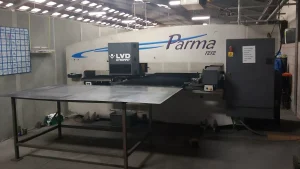 LVD Strippit PARMA 1212 TK CNC Hydraulic Turret Punch – Year 2007