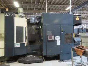 Makino A77 CNC 4-Axis Horizontal Machining Center with 7 Pallets – Year 2005