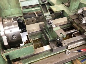 SIG Schweizerische Industrie Gesellschaft B 17/4 CNC Deep Hole Gun Drilling Machine