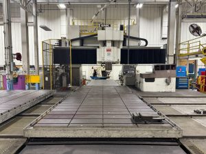 SNK DC-6ASM APC CNC Double Column Bridge 5-Axis Vertical Machining Center 7.2 Meters – Year 2008