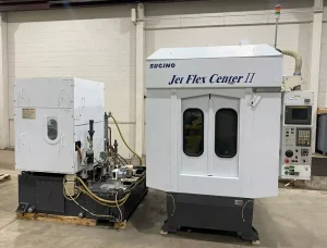 Sugino Jet Clean Flex Center II JCC-6535E High Pressure Deburring Washing Cutting System – Year 2003