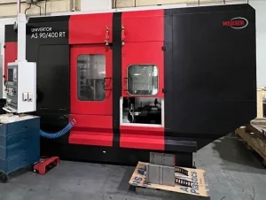 WEISSER UNIVERTOR AS90/400L RT CNC Lathe – Year 2017
