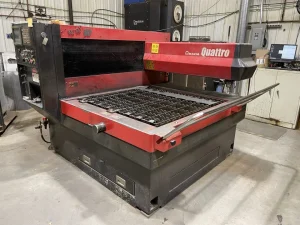 Amada Quattro CNC 1kw Laser – Year 2003