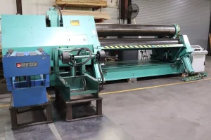 Bertsch 4R-100-10 CNC Hydraulic Plate Bending Roll Forming Machine 4 Rolls