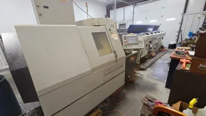 Citizen M32V CNC Swiss Lathe with Iemca Boss 432/37 12′ Magazine Bar feed – Year 2003