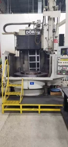 Dörries VSE-160 CNC VTL Single Column Vertical Turning Lathe – Year 1980