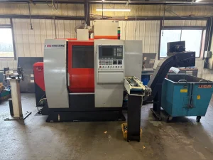 Emco Turn 332 MC CNC Twin Turret Twin Spindle Turning Center – Year 2003