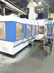 HURON KX 200 CNC 5-Axis Double Column Bridge Type Vertical Machining Center – Year 2003