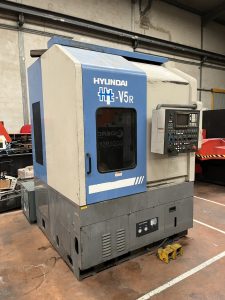 HYUNDAI HIT-V5R CNC Vertical Lathe – Year 1999