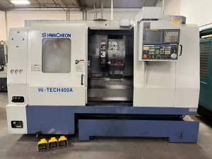 Hwacheon Hi-Tech 400A CNC Lathe – Year 2004
