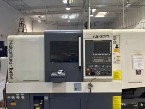 Nakamura-Tome AS-200L CNC Turning Center MYS with LNS Bar Feeder – Year 2016